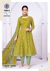 Gulabi Jaipur Vol 7 By Deeptex Cotton Printed Anarkali Kurtis Set 